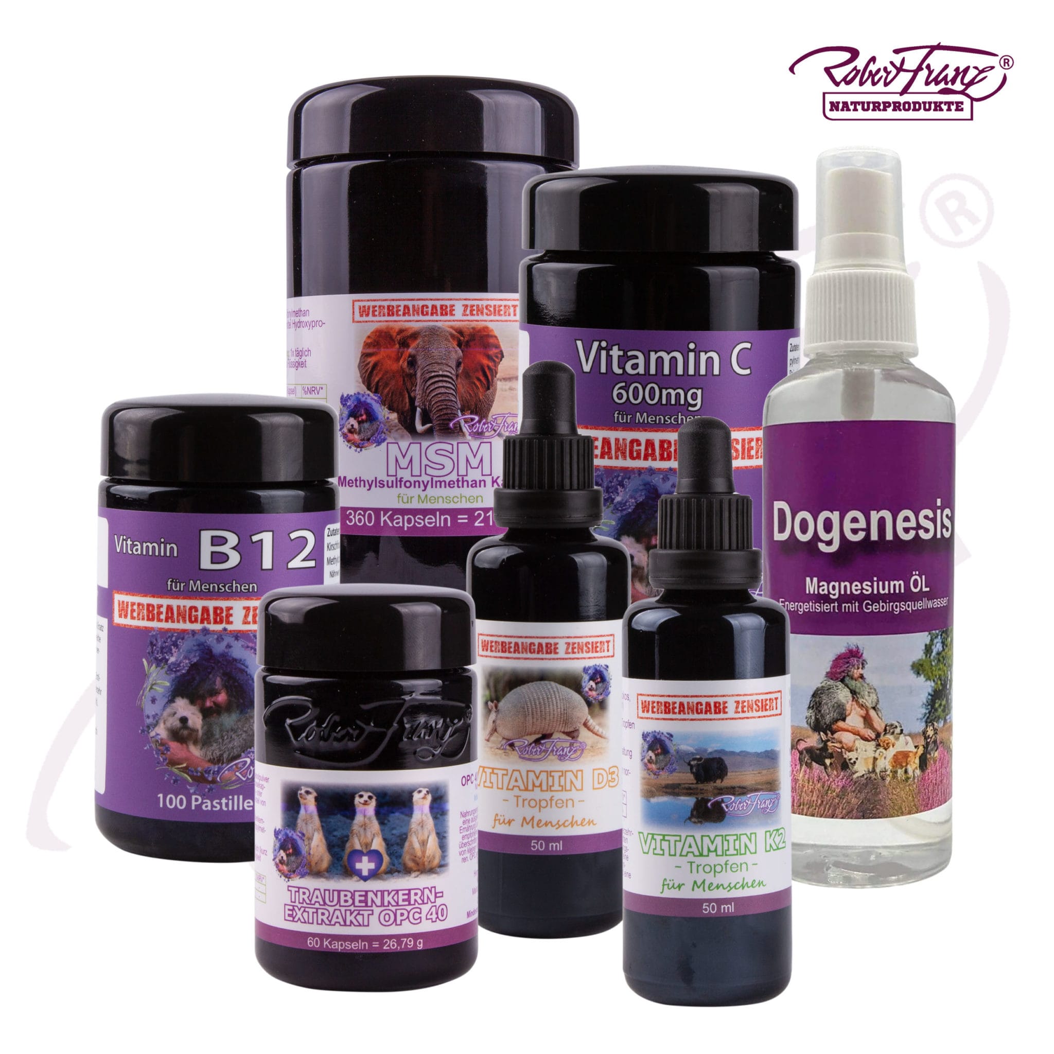 Robert Franz Vitamin D3 jetzt im Shop erhätlich Vitamin D3
