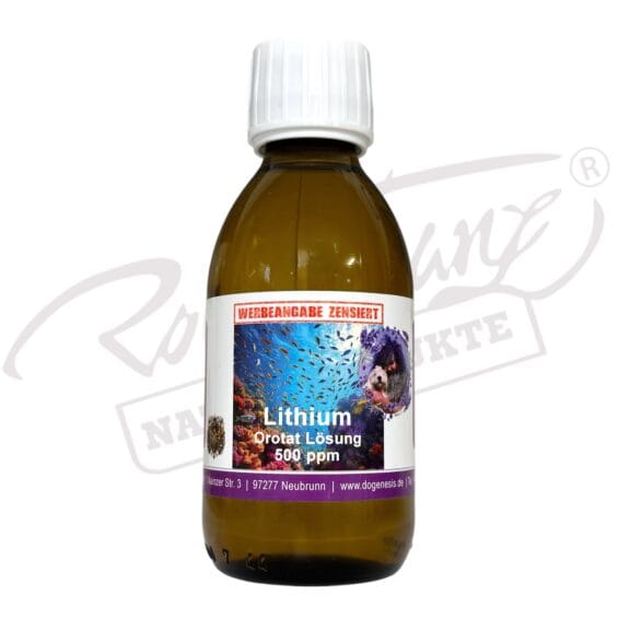 Lithium Orotat Lösung 500ppm